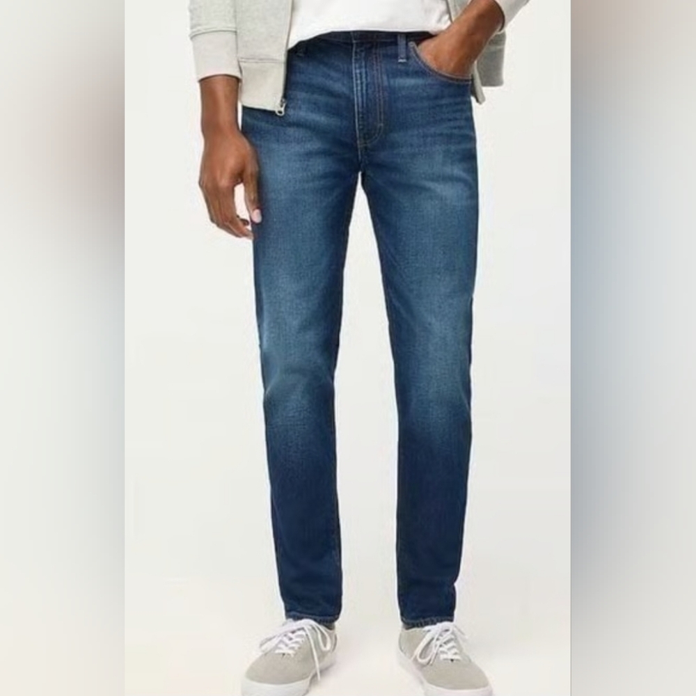 J.Crew Men's Straight-Fit Jean in Signature Flex 34x36 Used Good Condition
